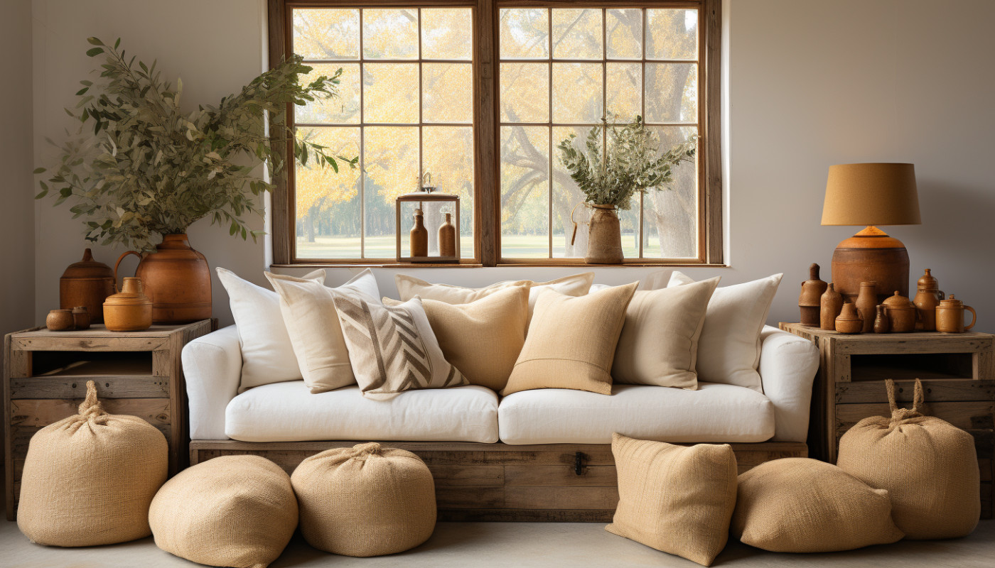 Comment intégrer la toile de jute dans chaque pièce de la maison pour une esthétique naturelle et éco-responsable