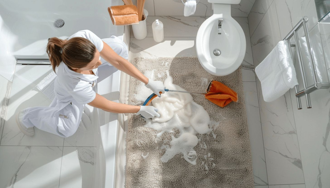 Comment nettoyer efficacement vos tapis de bain