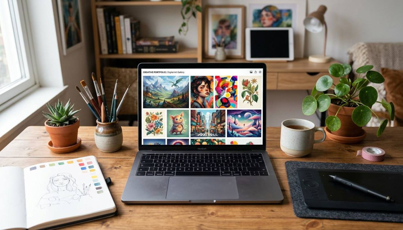Exposer son portfolio en ligne : frein ou tremplin pour la créativité ?